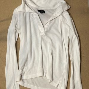 Jcrew long sleeve cotton blouse